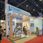 Crafting the Perfect Brand Experience: 27 sqm Japanese Minimalism Booth for TAGAWA Lab at WORLDBEX 2025 by Projectcre8, Expert in Booth Fabrication